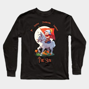 The Sun Tarot Long Sleeve T-Shirt